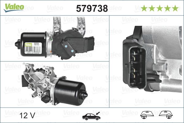 VALEO Wischermotor (579738) Thumbnail